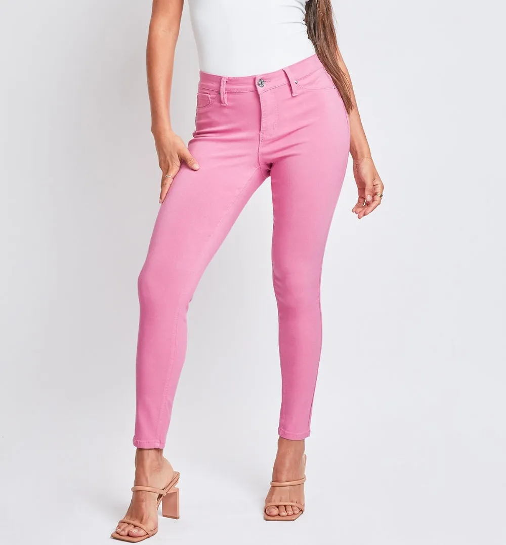 Full Size Hyperstretch Mid Rise Skinny Pants