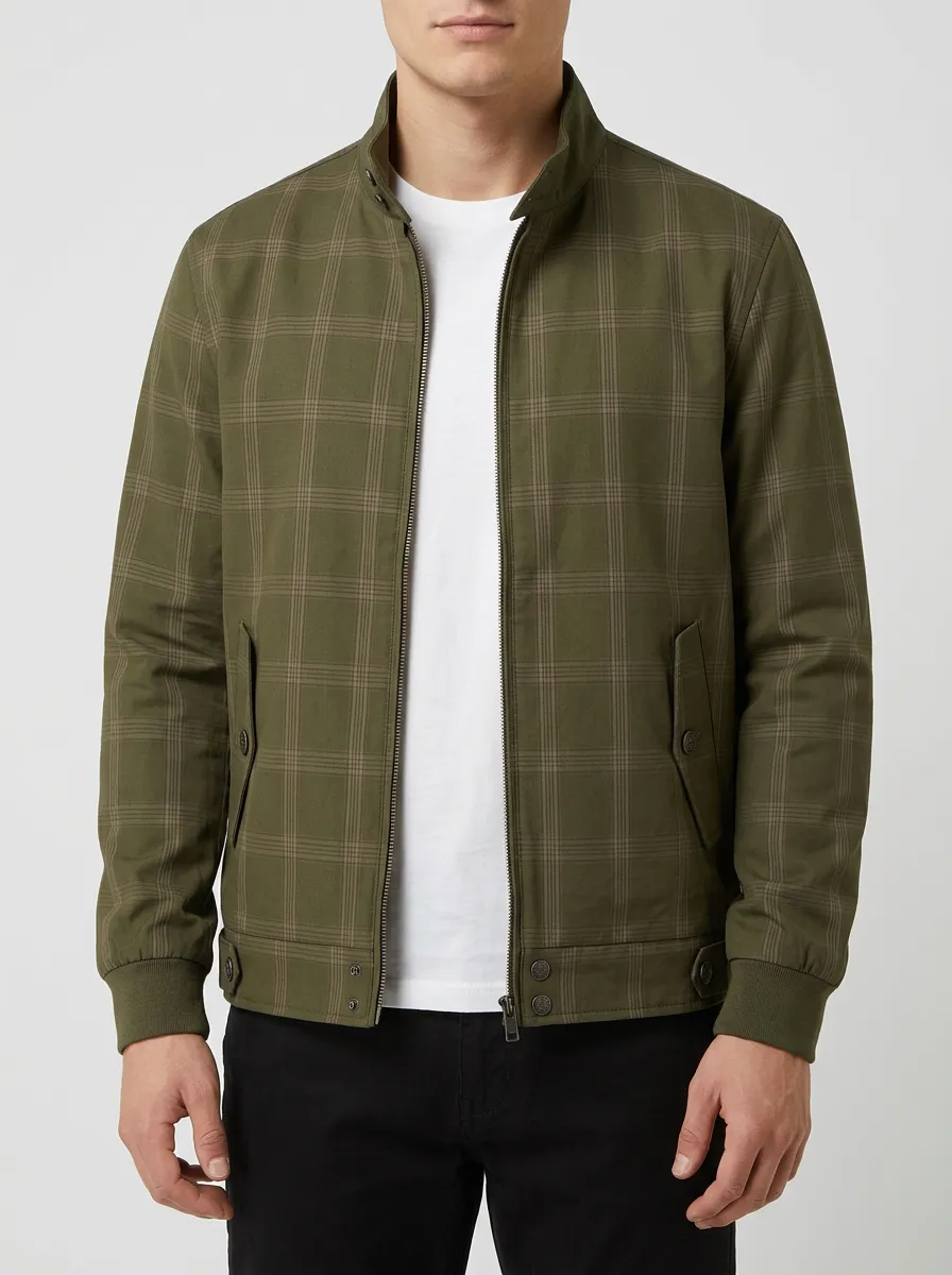 Casual Plaid Jacket