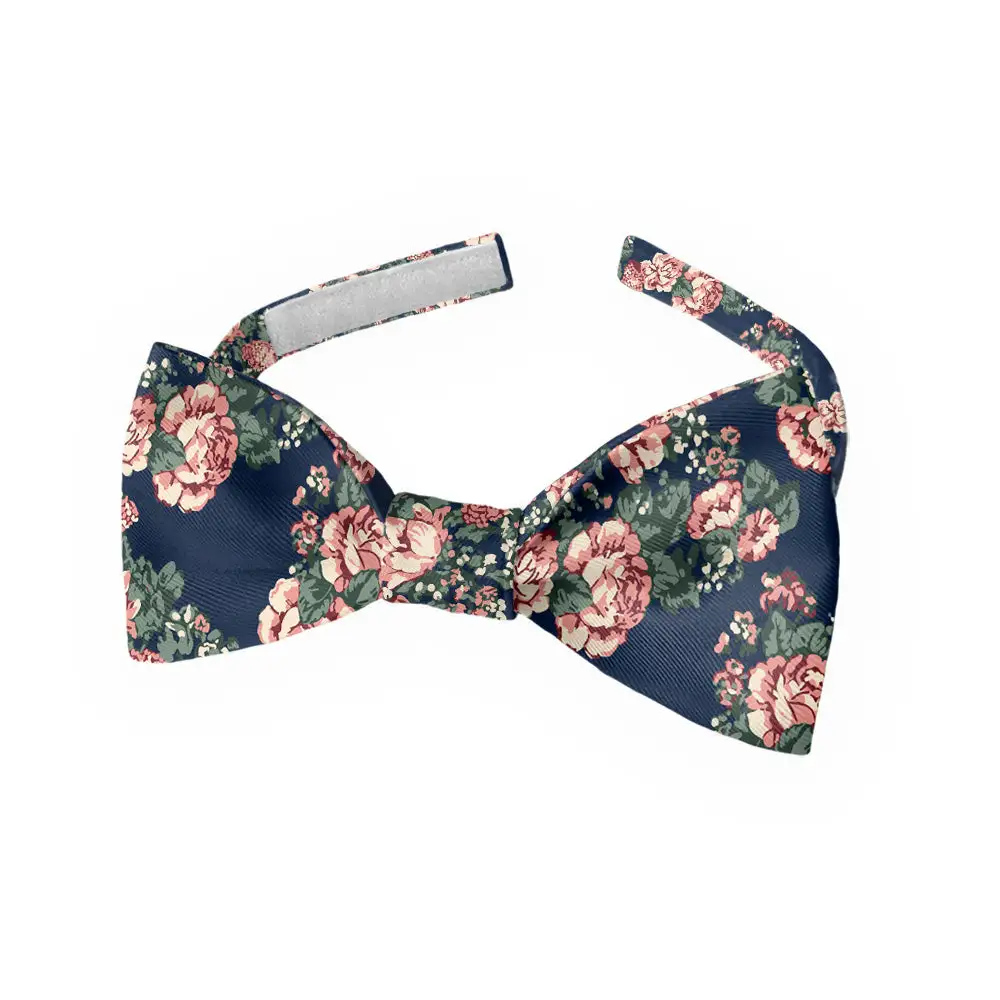 Allison Floral Motif Bow Tie