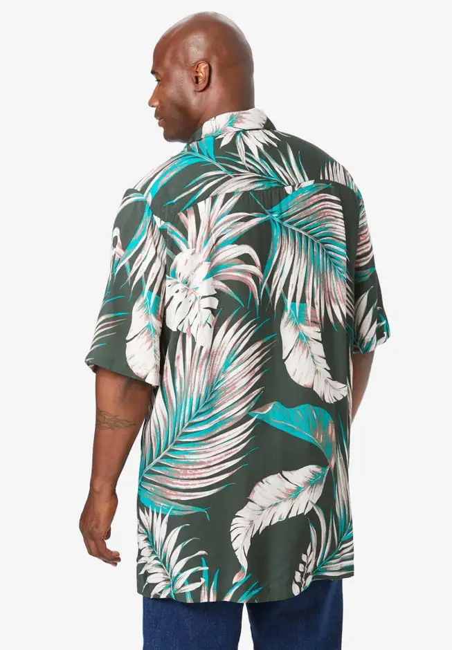 Printed Camp Shirt