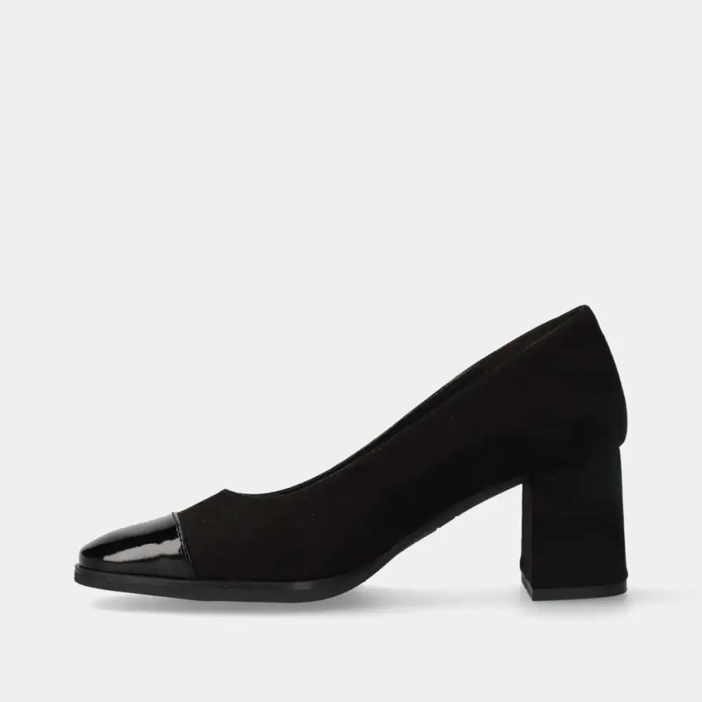 Suede Effect Pumps