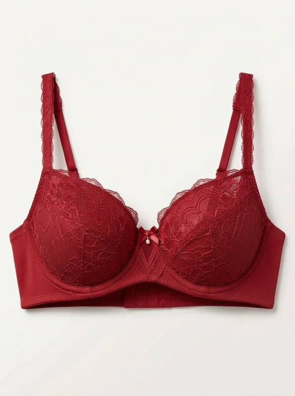 Women's Underwire Floral-Lace Bra