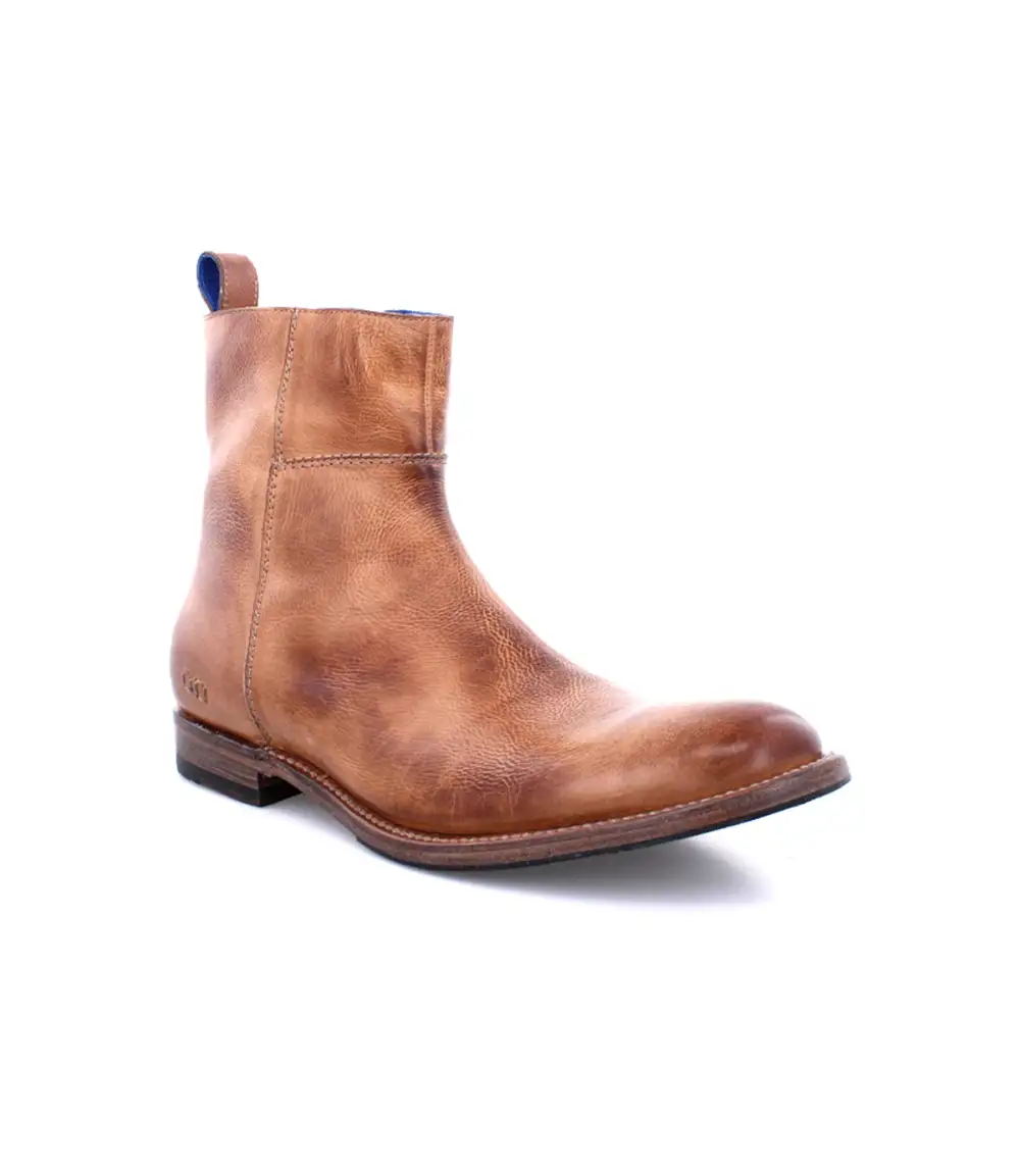 Low-Top Leather Heritage Ankle Boots