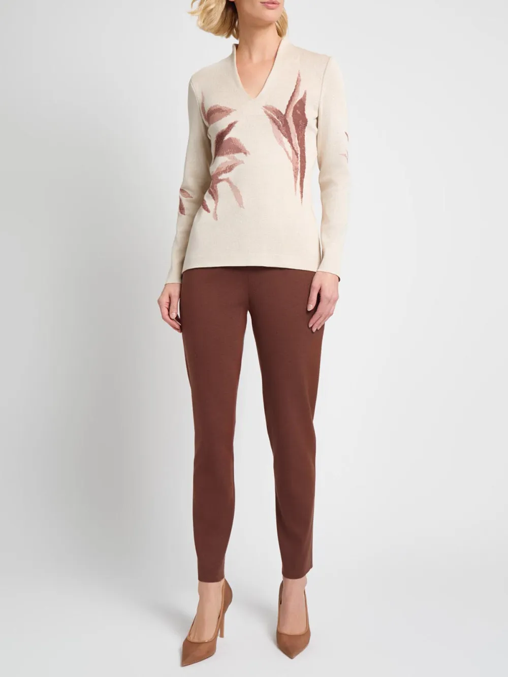 Knitted Elastic Pants