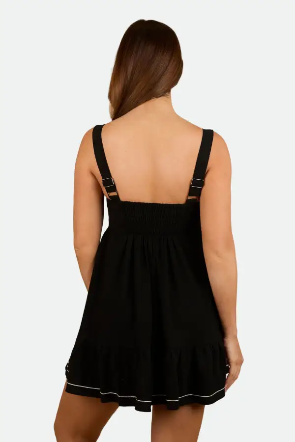 Women's Western Embroidered Mini Dress