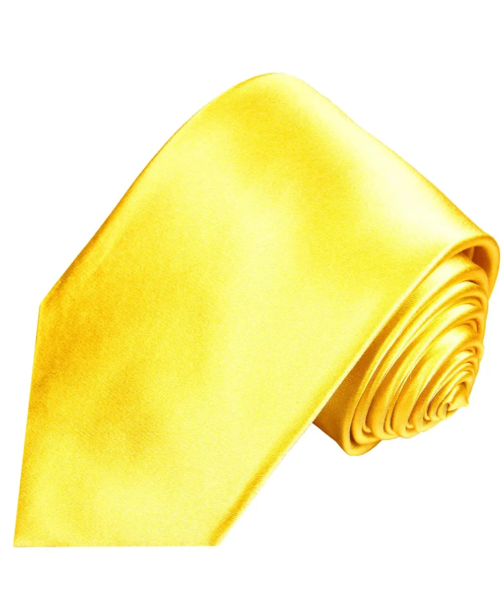 Tailored Silk Solid Men's Necktie