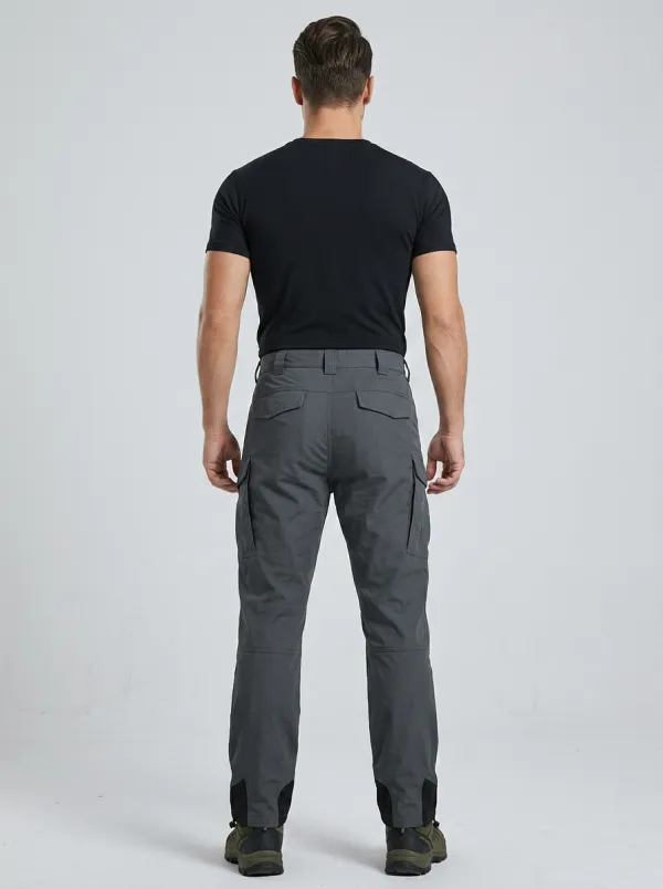 Field Utility with Flexible Waist Detail Utility Cargo Trousers