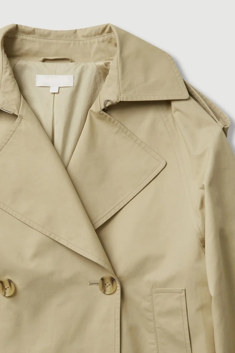 Cotton Off Shoulder Jacket