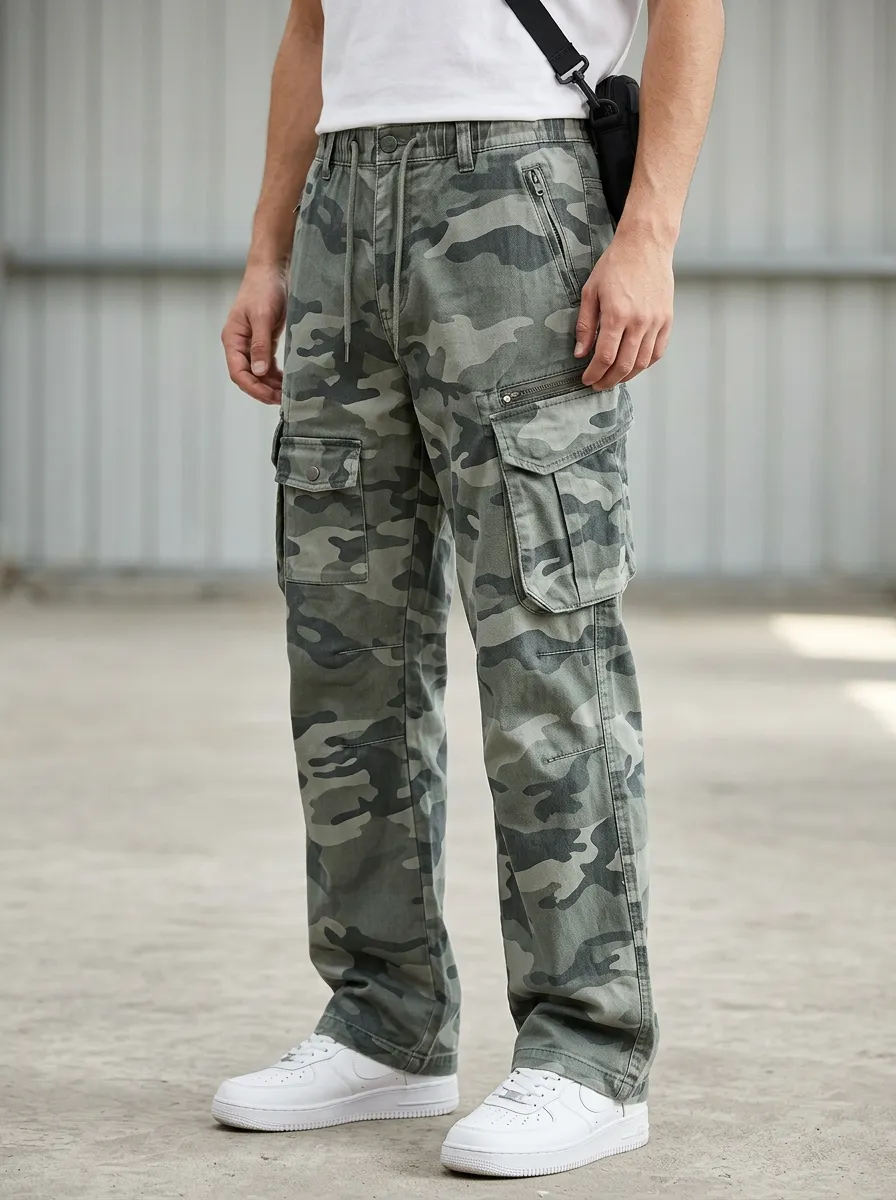 Men's Trail Field Camouflage Cargo Pants