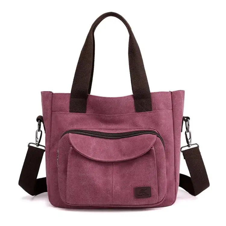 Urban Utility: Casual City Canvas Messenger Bag