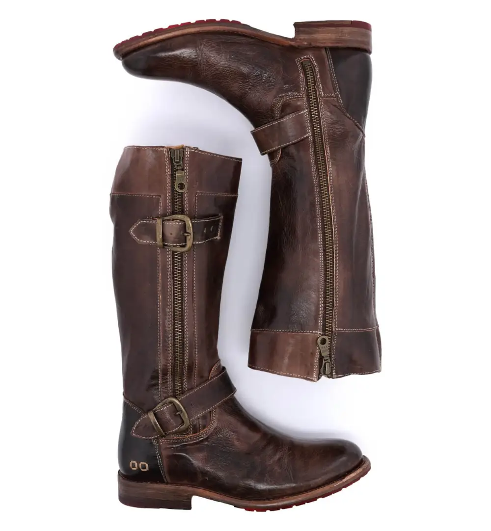 Buckled Heritage Tall Boots