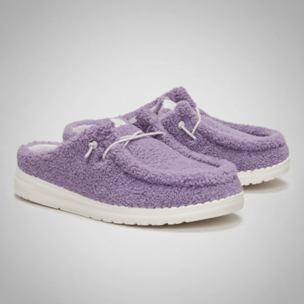 Warm Sherpa Casual Comfortable Shoes