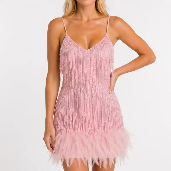 Sequin Elegant Mini Dress