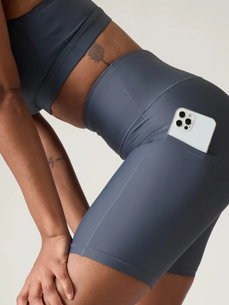 Pocketed Biker Shorts For Functional Active Style