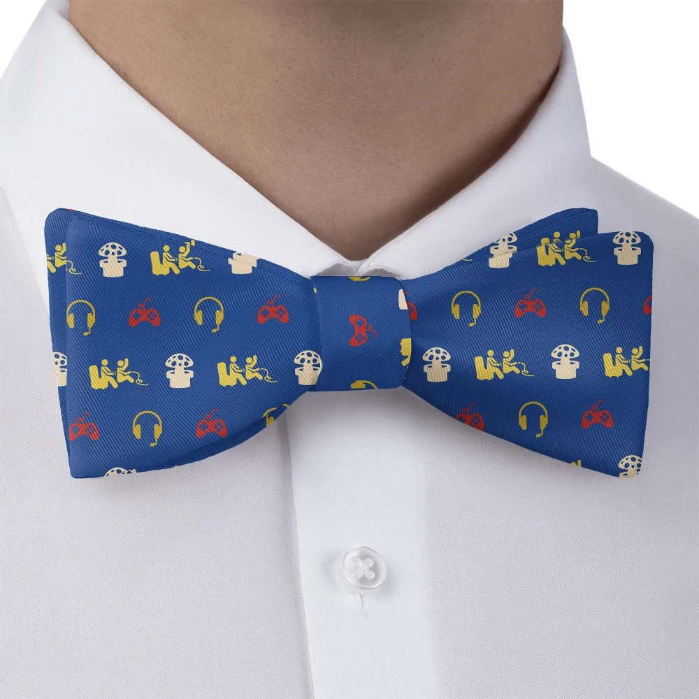 Gaming with Friends Pattern Bow Tie