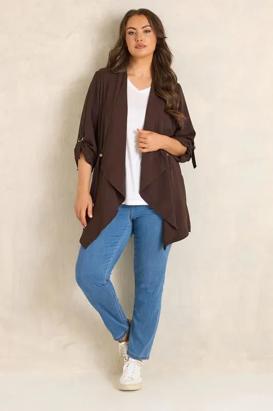 Brown Lightweight Waterfall Jacket