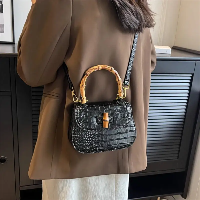 Minimal Soft Zip-Top Crossbody Bag