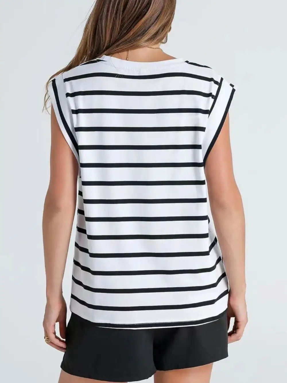 Casual Round Neck Tank