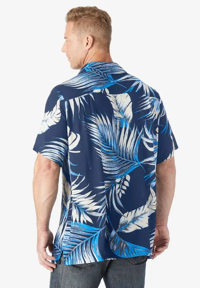 Printed Camp Shirt