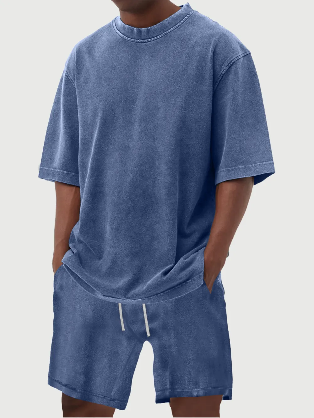 Everyday Structured Garment Washed Set