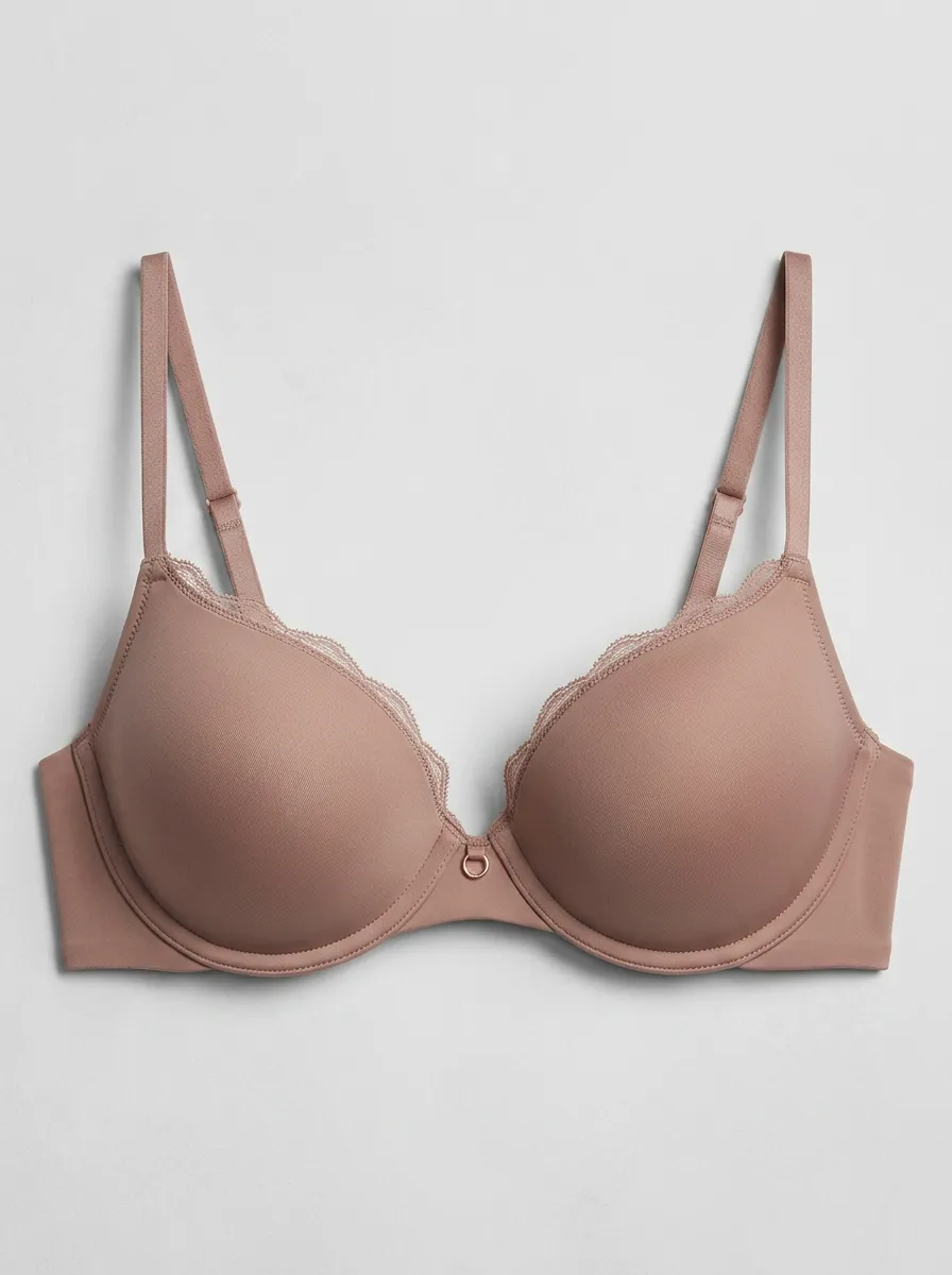 Women's Padded Underwire Seamless Minimalist Bra