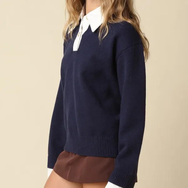 Alina Rugby Sweater