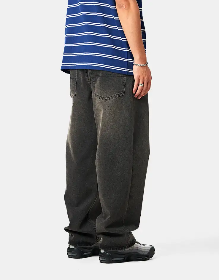 Faded Baggy Denim Jeans