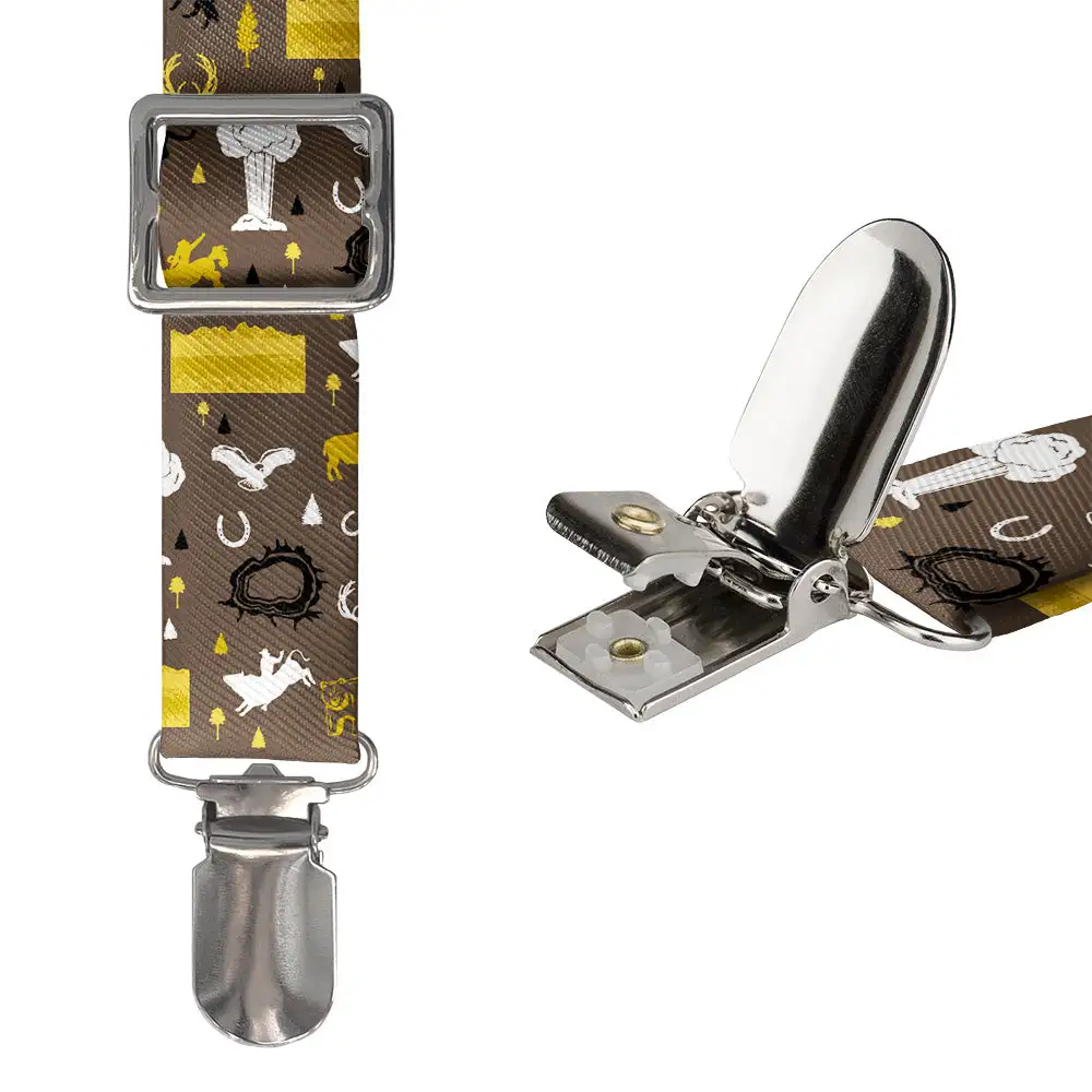 Cultural Motif Suspenders
