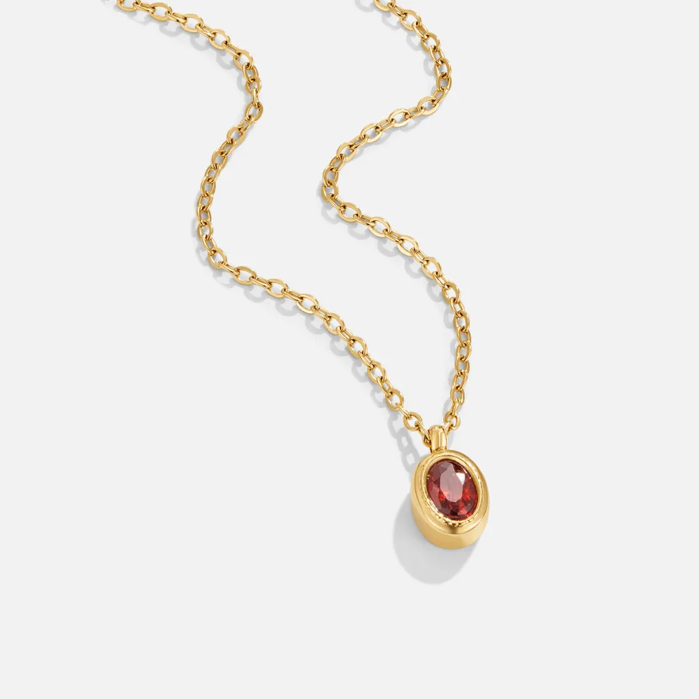 Adjustable Ruby Necklace