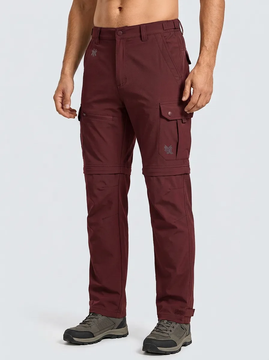Men's Canyon Range Multi-Pocket Waterproof Zip-Off Tactical Cargo Pants