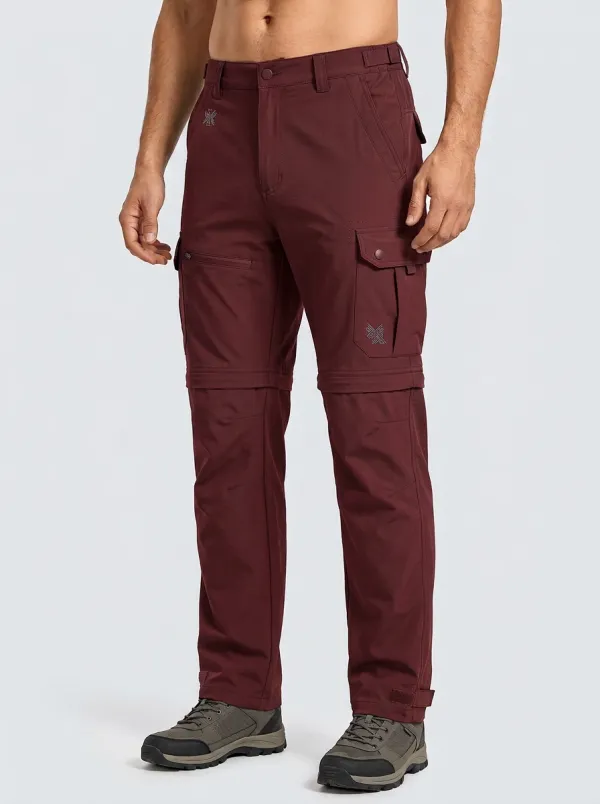 Men's Canyon Range Multi-Pocket Waterproof Zip-Off Tactical Cargo Pants
