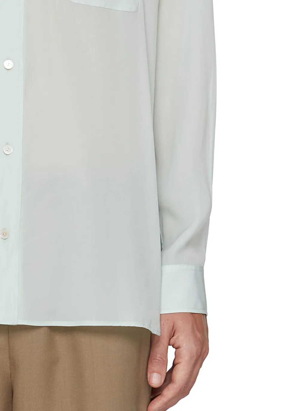 Modern Simple Classic Light Green Shirt