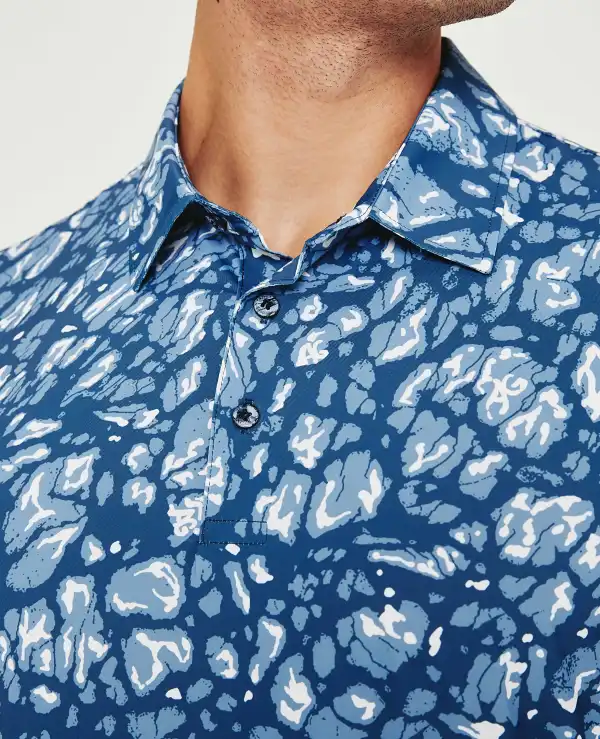 Men's Short Sleeve Performance Knit Polo Shirt