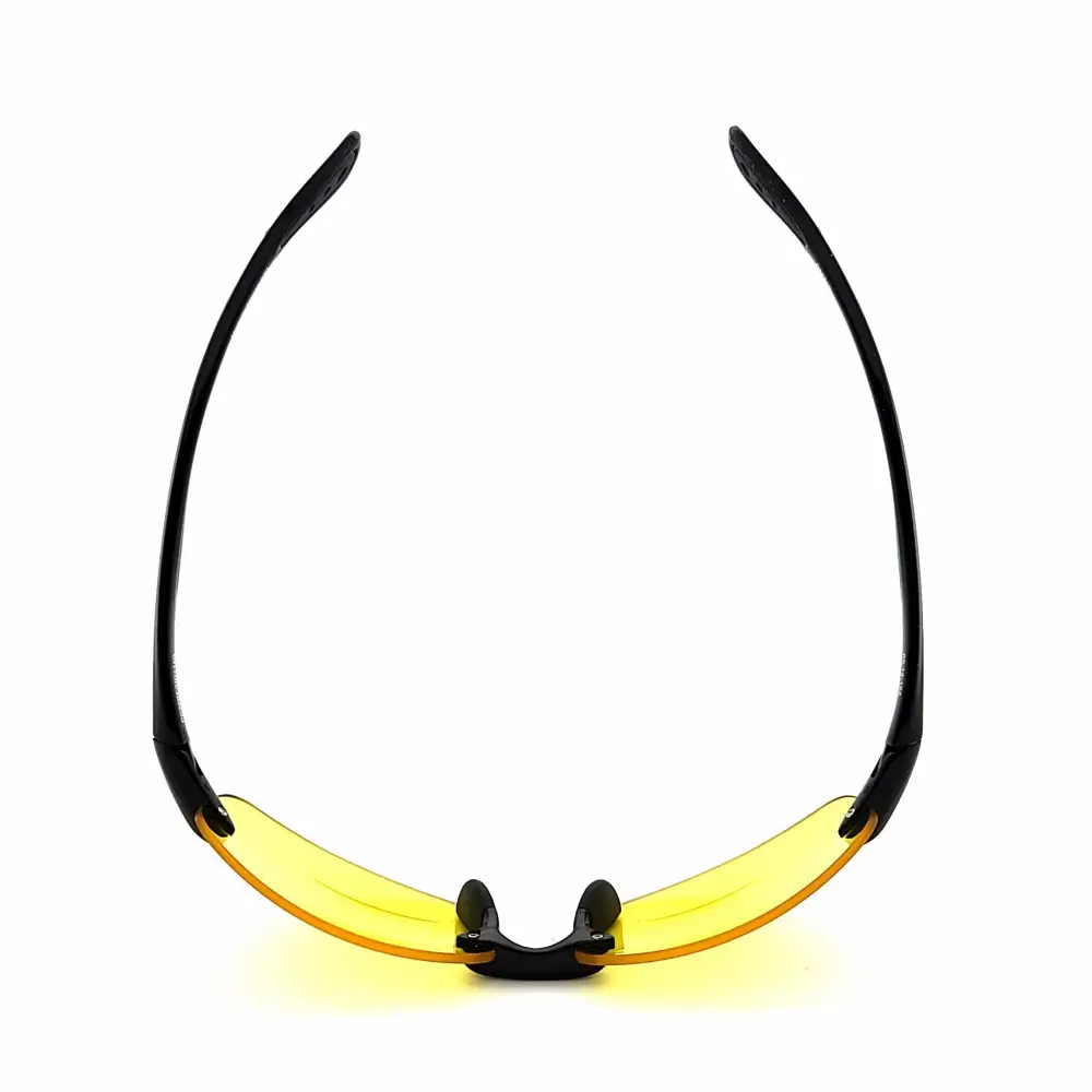 Rimless Bifocal Yellow-Tint Reading Glasses