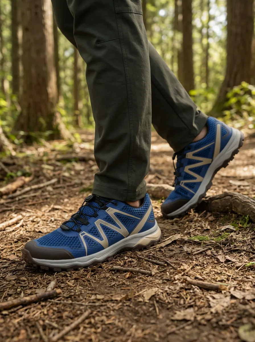 Men's Trail Range Hiking Mountain Trail Printed Shoes