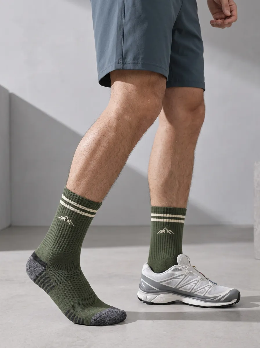 Men's Mountain Trail Crew Socks