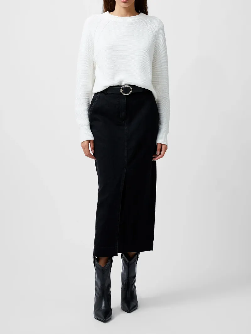 Simple Solid Color Crew Neck Sweater