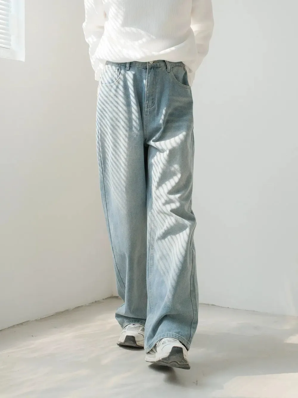 Draped Versatile Bootcut Jeans