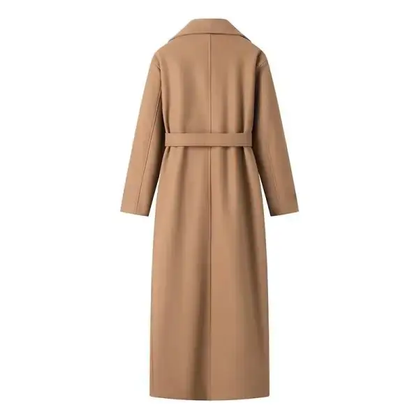 Tailored Longline Trench Coat