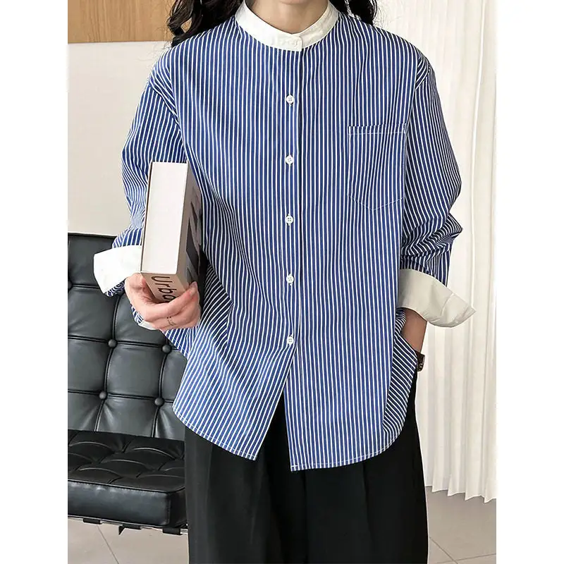 Striped Loose Fit Shirt