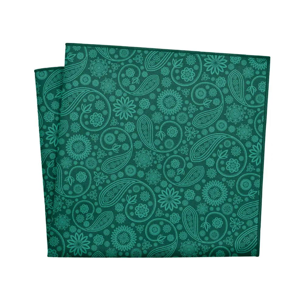 Distinctive Tailored Paisley Pocket Square