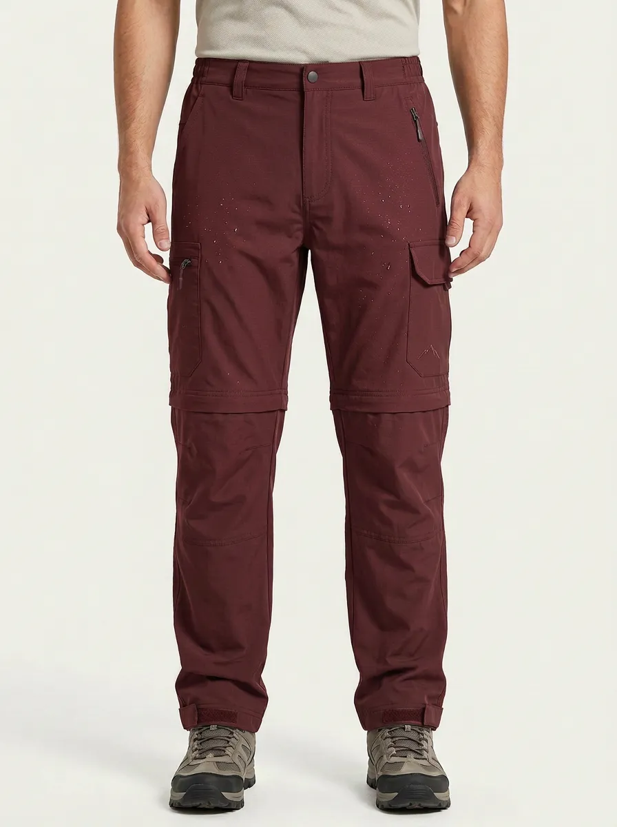 Men's Summit Trek Waterproof Zip-Off Tactical Cargo Pants