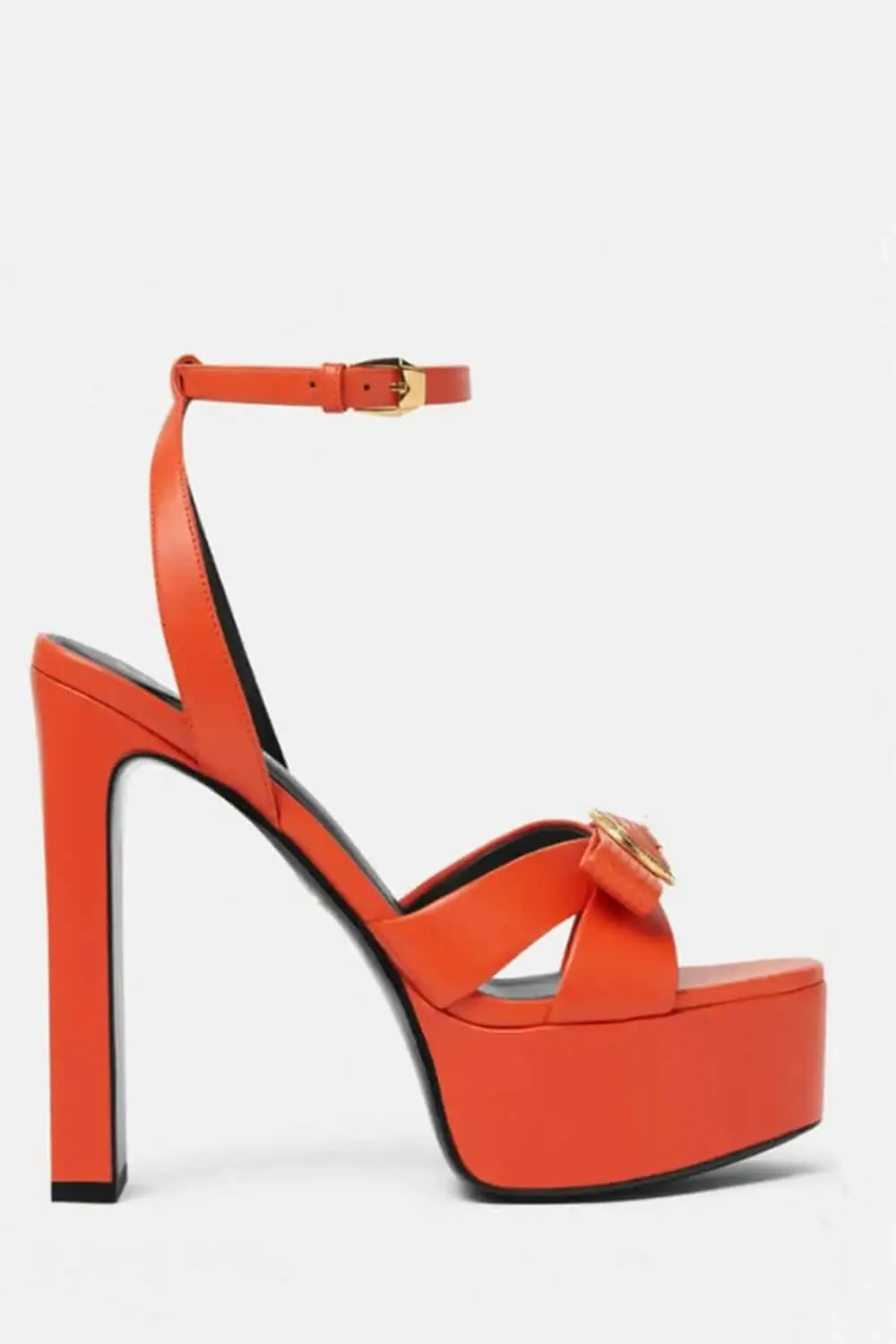 Ribbon Satin Open Square Toe