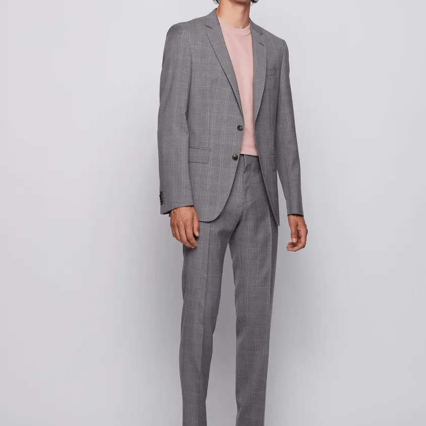 Clean-Line Classic Men's Two-Piece Suit