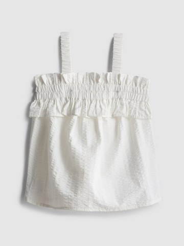 1.5-9yrs | Shirred Seersucker Blouse detail 1