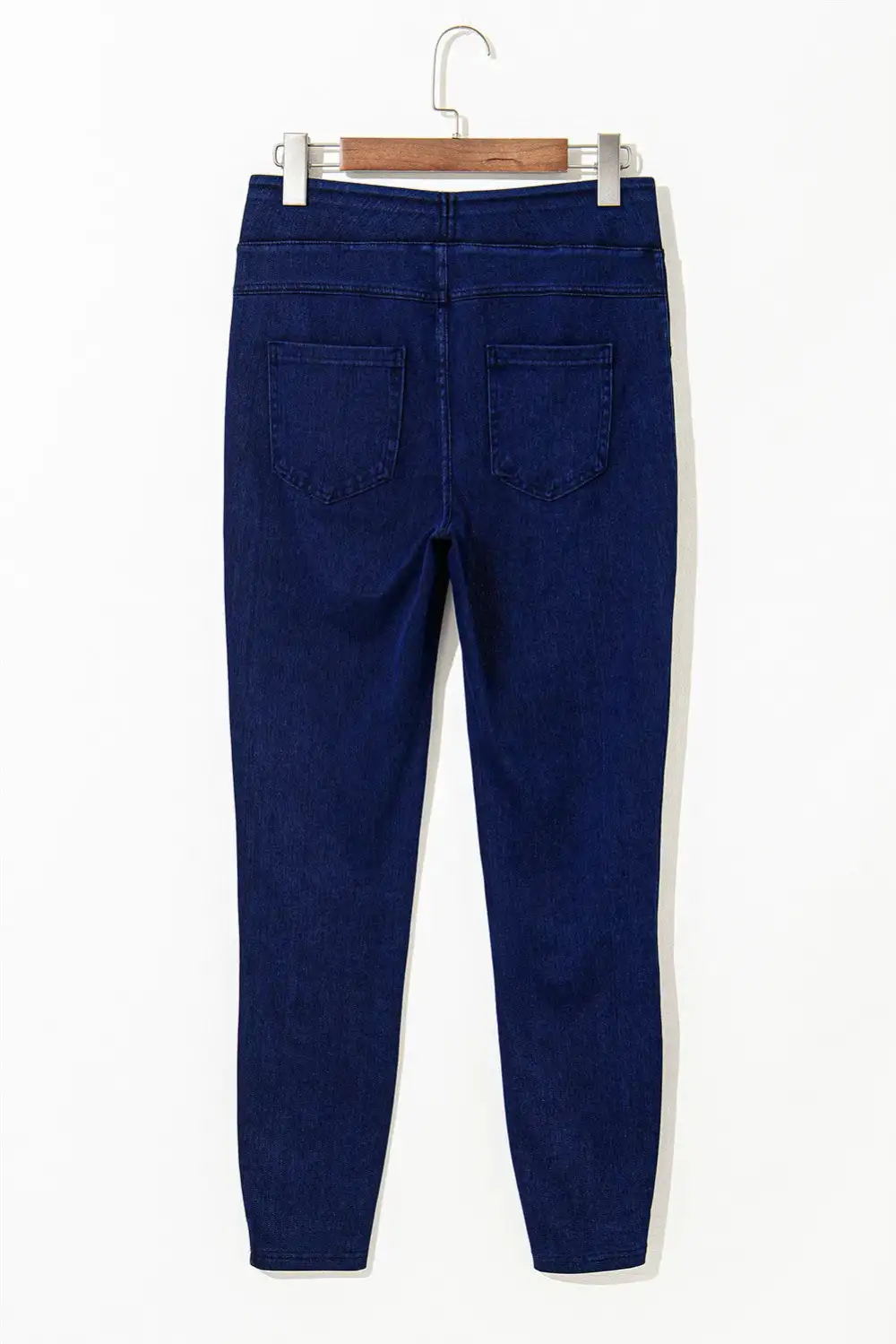 Versatile Skinny Pocketed Denim Jeans
