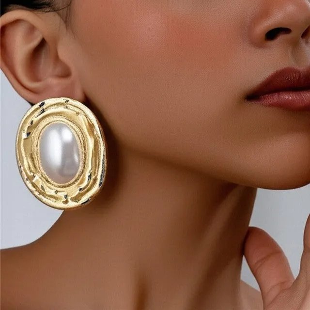 Statement Pearl Statement Earrings