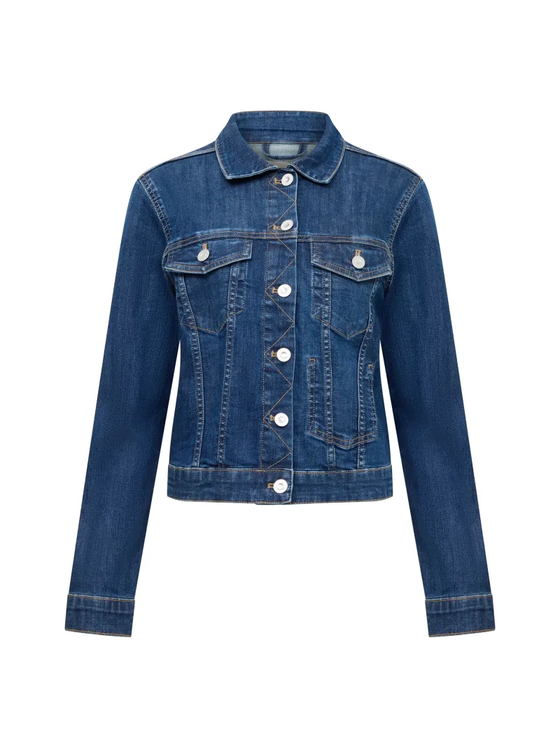 Classic Versatile Short Denim Jacket