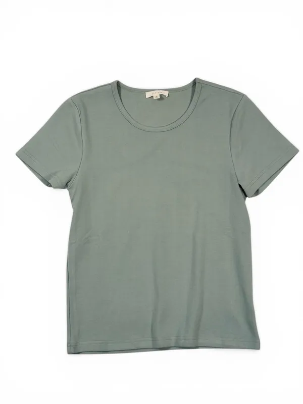 Embroidered Short Sleeve Top