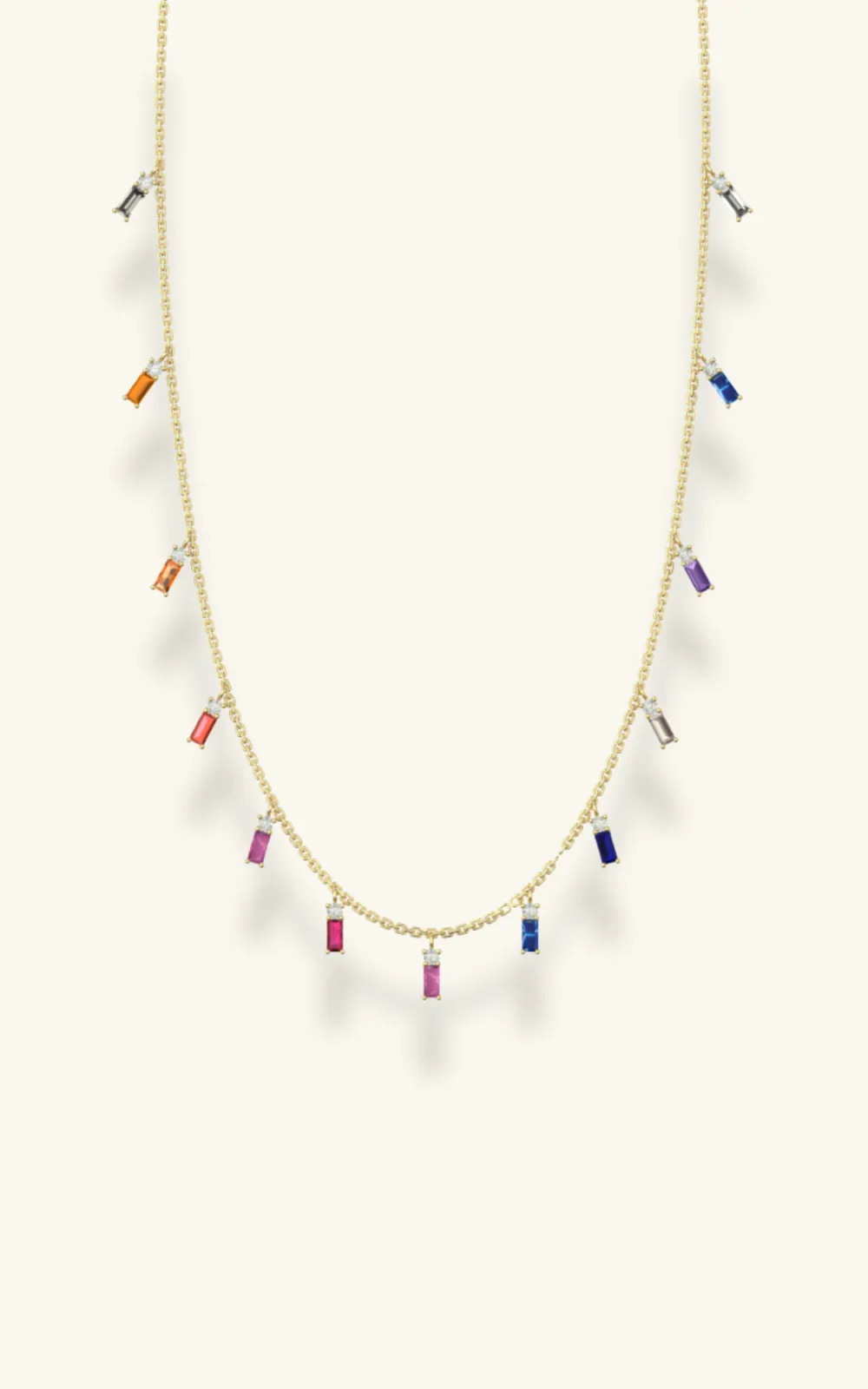 Colorful Spectrum Necklace